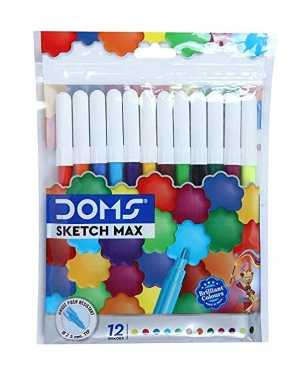 Doms Sketchpen 12 Col (MRP-35)
