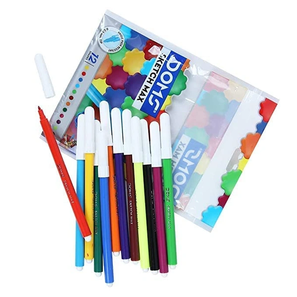 Doms Sketchpen 12 Col (MRP-35)