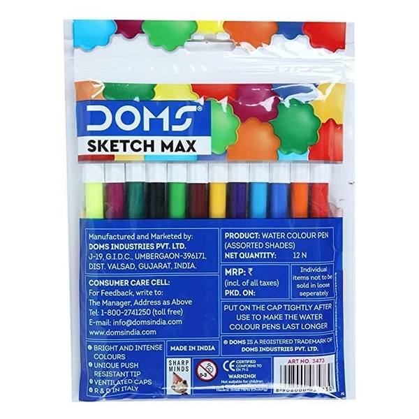 Doms Sketchpen 12 Col (MRP-35)