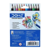 Doms Pencil Color Half (MRP-30) - 12 Color Set