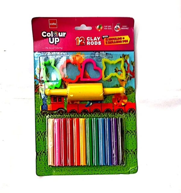 Cello Clay 12 Color 200grm
