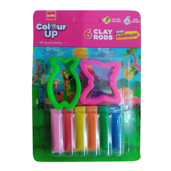 Cello Clay 6 Color 50grm