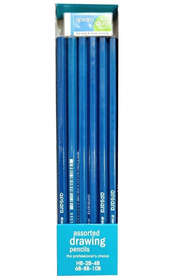 Apsara Drawing Pencil Set (6pc)