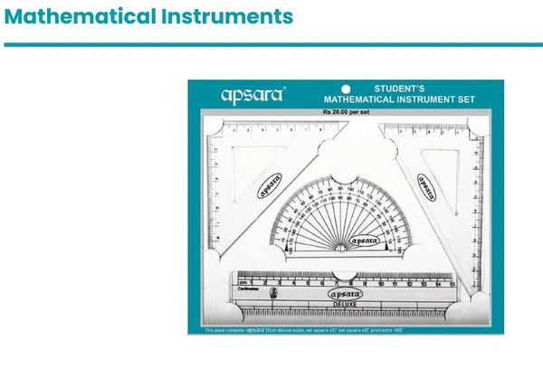 Apsara Drawing Set (4pc)