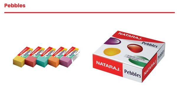 Nataraj Pebels Eraser (20pc)