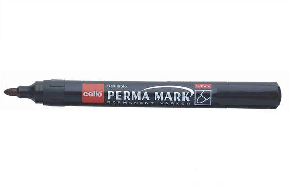Cello Permanent Marker (10pc) - Black