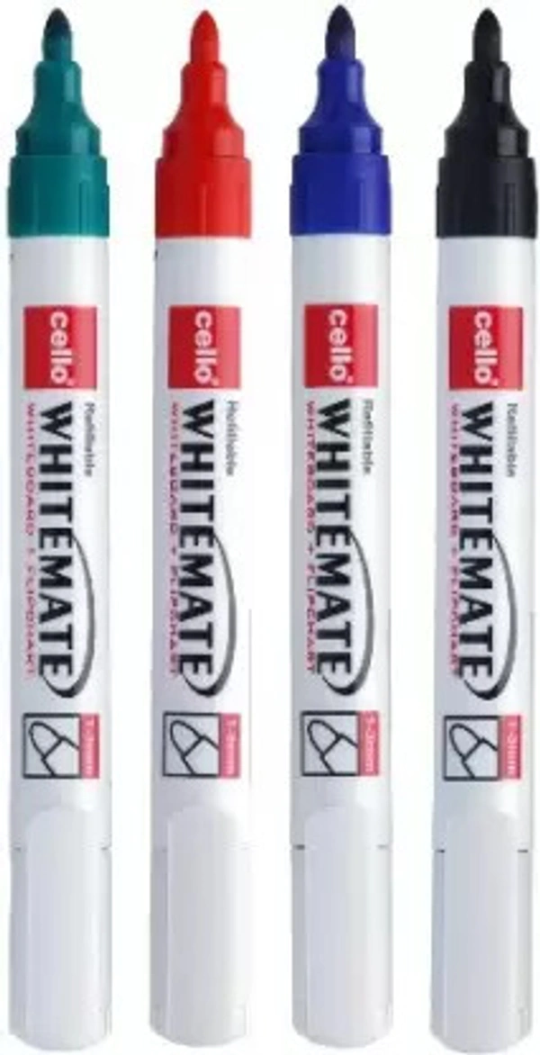 Cello White Board Marker  - Red