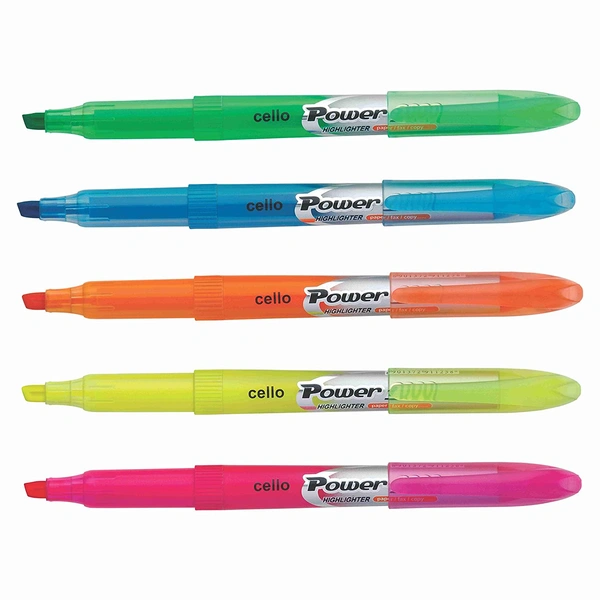 Cello Power Highlighter - Green