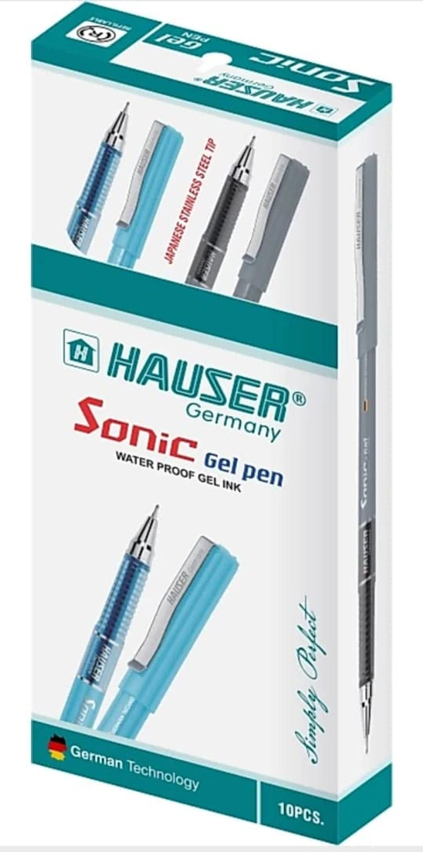 Hauser Sonic Gel Pen - Blue