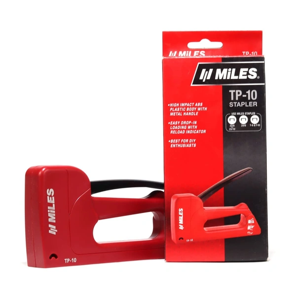 Kangaro Miles TP-10 Gun Tacker Stapler (Plastic Body)