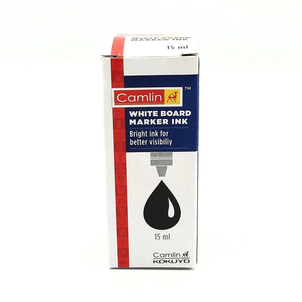 Camlin White Board Maker Ink 15 ML (35MRP) - Black