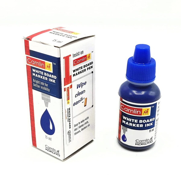 Camlin White Board Maker Ink 15 ML (35MRP) - Blue