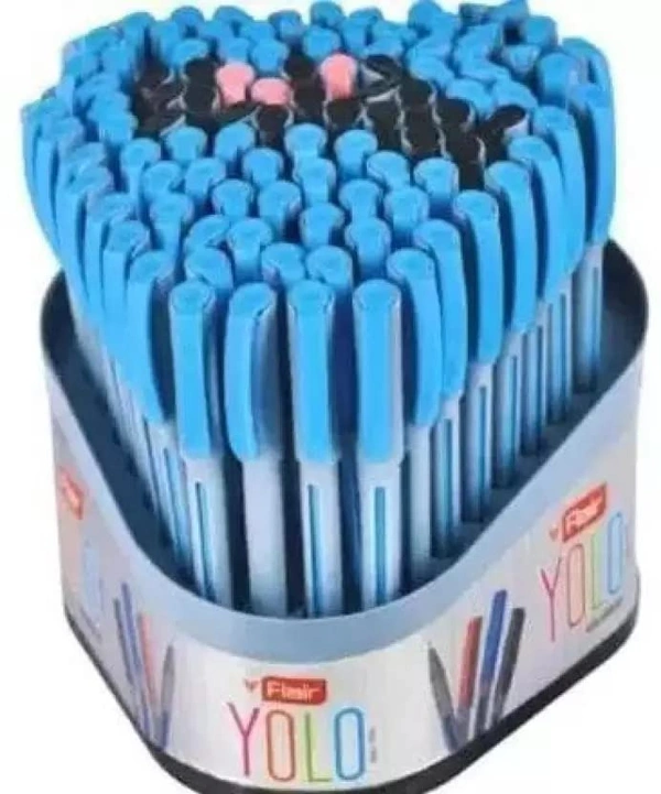 Flair Yolo Ball Pen 100pc Stand