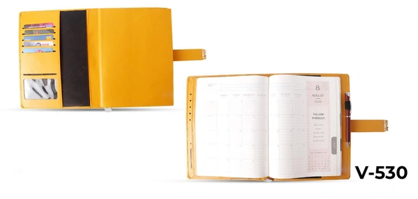 V-530 Diary 2023 B5 Natural Folder Spl With Box