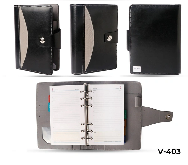 V-403 Small Organizor Pu / Thermo Diary 2023