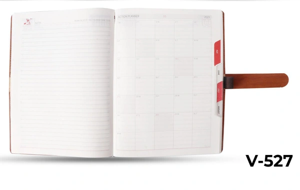 V-527 Diary 2023 B5 Nescafe Thermo Flap & Box