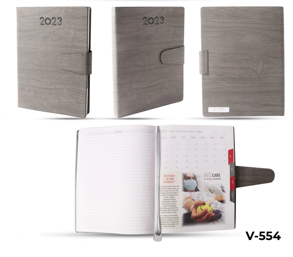 V-554 Diary 2023 B5  We Care Magnet Flap W/Box