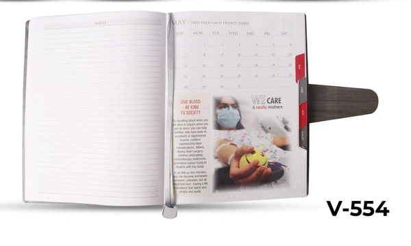 V-554 Diary 2023 B5  We Care Magnet Flap W/Box