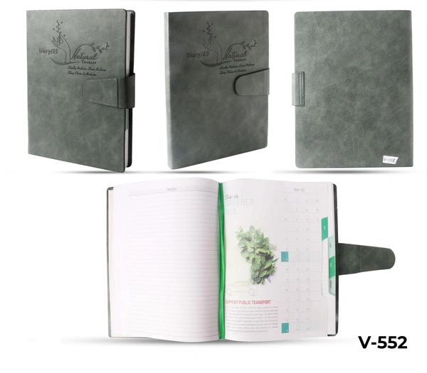 V-552 Diary 2023 B5 Eco Friendly Mag Flap W/Box