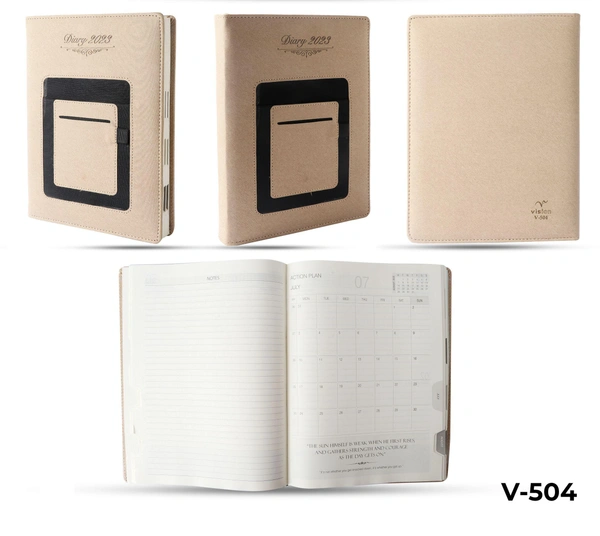 V-504 Diary 2023 B5 Nescafe 1 Dt. Thermo Mobile Pocket