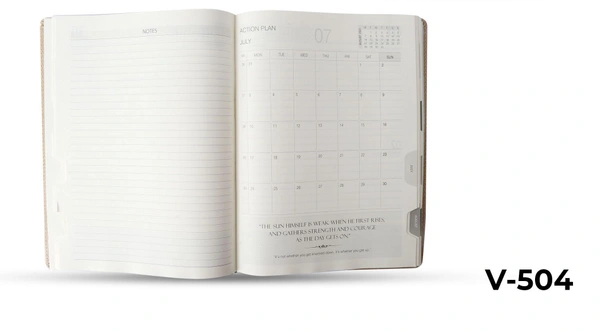 V-504 Diary 2023 B5 Nescafe 1 Dt. Thermo Mobile Pocket