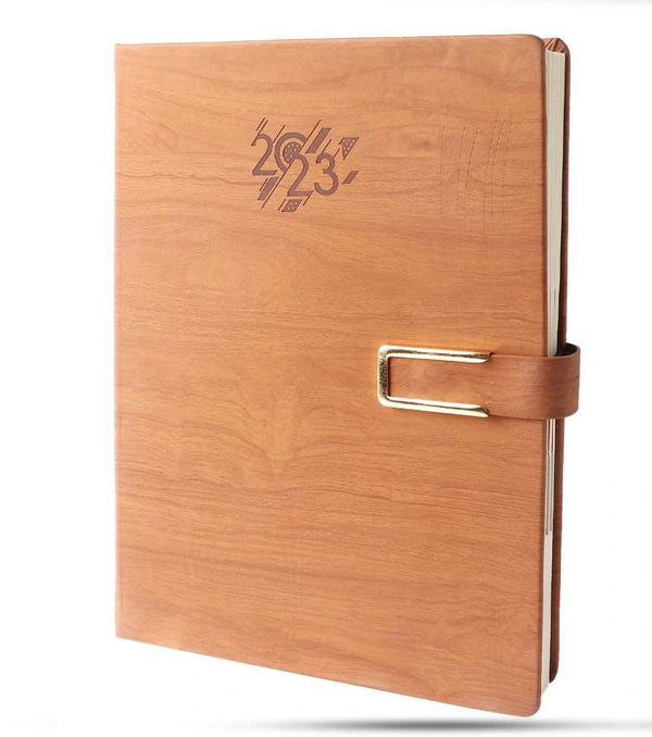 V-525 Diary 2023 B5 Nescafe Thermo W/Lock & Box