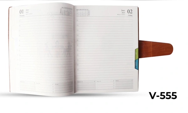V-555 Diary 2023 B5 Change Yourself Mag Flap W/Box