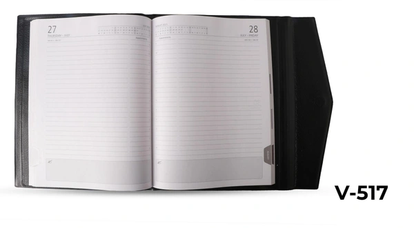 V-517 Diary 2023 B5 Nescafe Fabric Gf Magnetic Folder