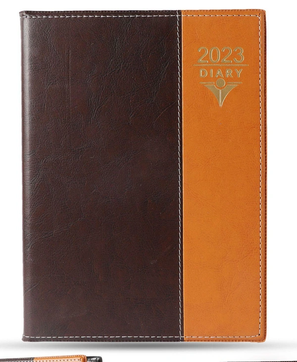 V-518 Diary 2023 B5 Nescafe Stiching Single Fold