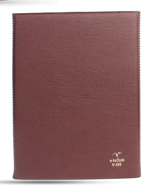 V-515 Diary 2023 B5 Nescafe Key Lock Folder Brown