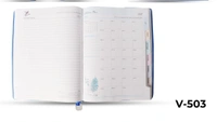 V-503 Diary 2023 B5 Nescafe 1 Dt. Thermo W/Mobile Pocket