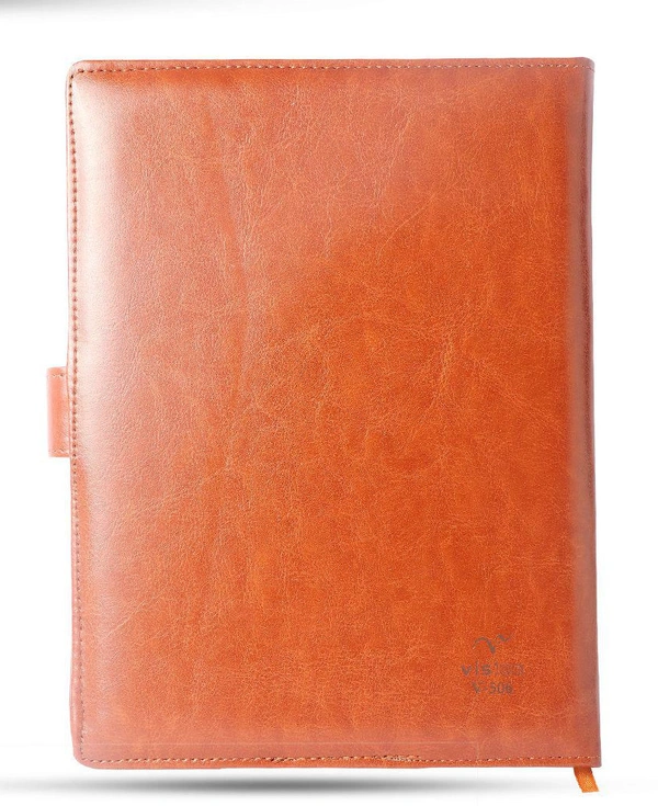 V-506 Diary 2023 B5 Nescafe 1 Dt. Pu W/Button Pocket
