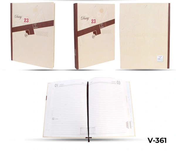 V-361 Diary 2023 B5 Nescafe 1 dt Cut spl m/c