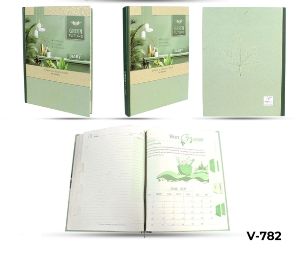 V-782 Diary 2023 B5 Green Future Diary
