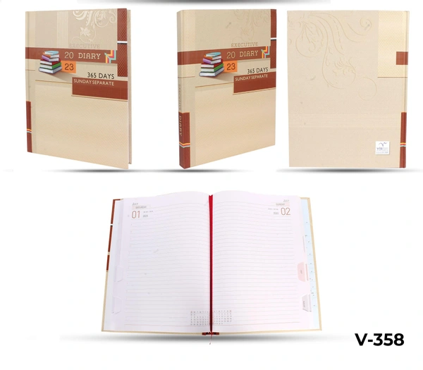 V-358 Diary 2023 B5 Nescafe 1dt Medium Sun Sep
