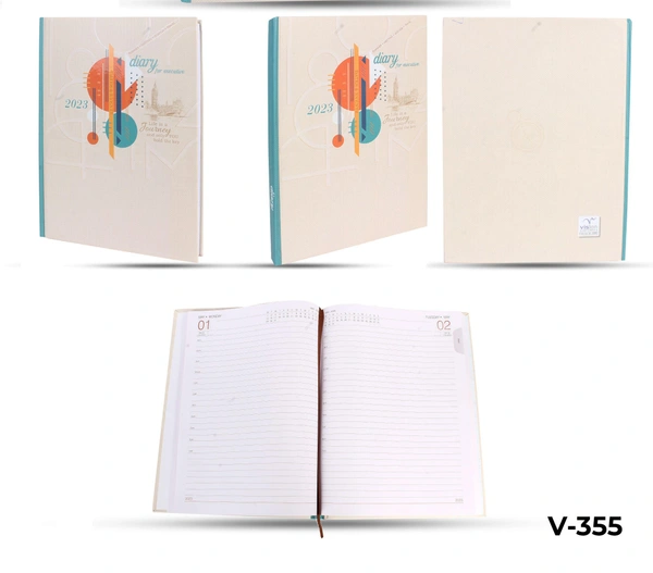 V-355 Diary 2023 B5 Nescafe 1dt Medium F/S W/O Box