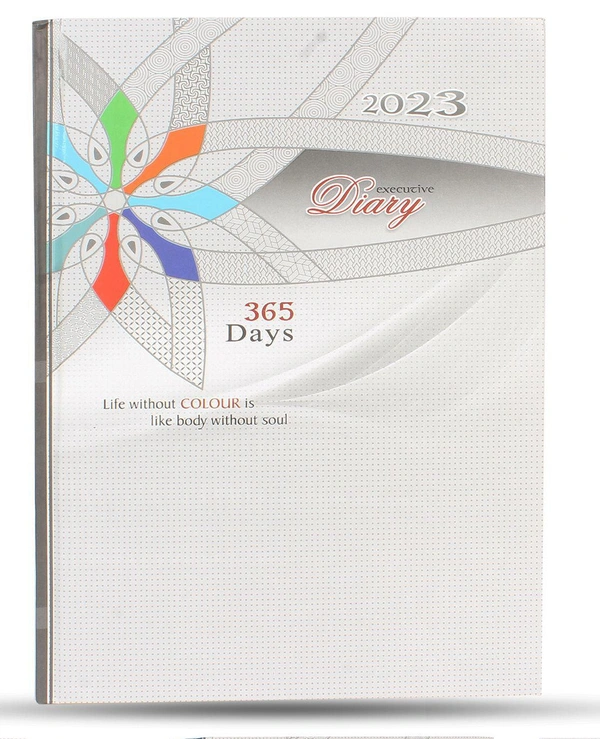 V-340 Diary 2023 A5 Multicolor Sun Sep Premium