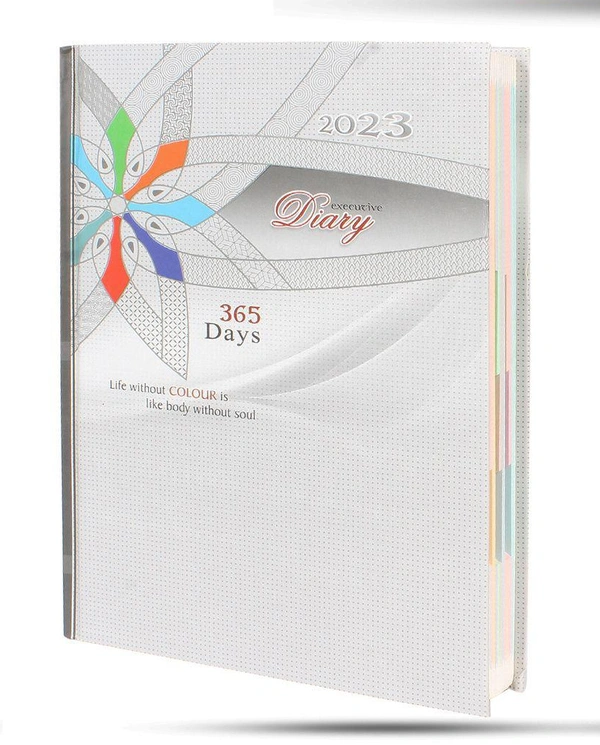 V-340 Diary 2023 A5 Multicolor Sun Sep Premium