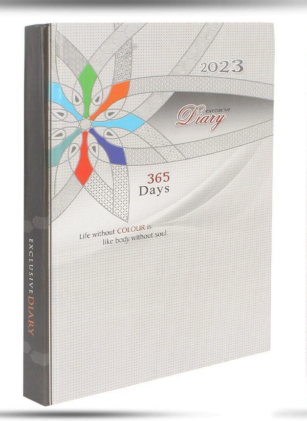 V-340 Diary 2023 A5 Multicolor Sun Sep Premium