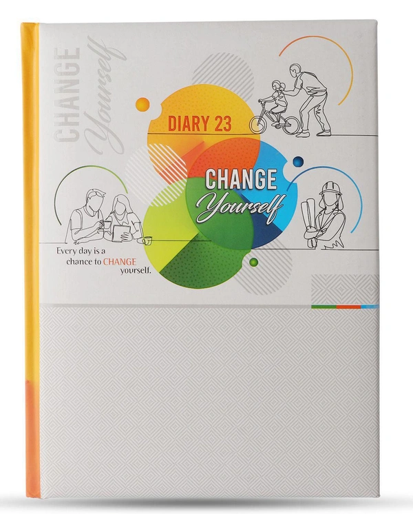 V-975 Diary 2023 B5 Change Yourself Change The World