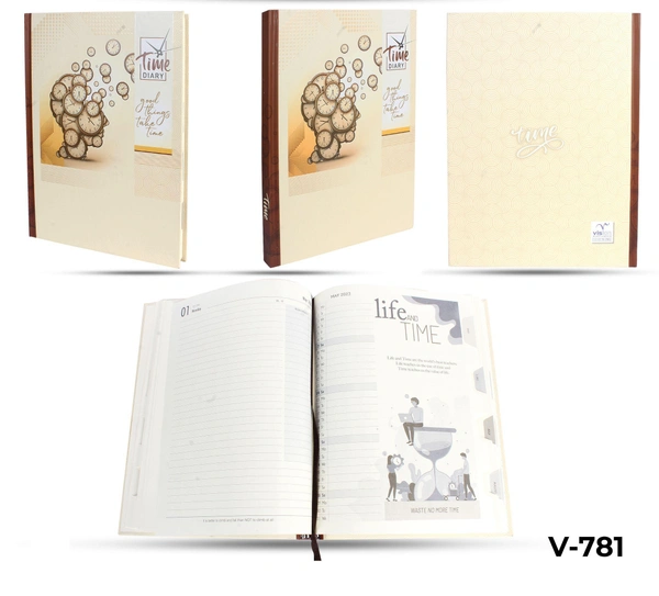 V-781 Diary 2023 B5 Time Diary
