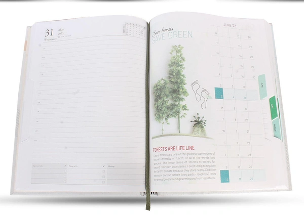 V-972 Diary 2023 B5 Eco Friendly Diary