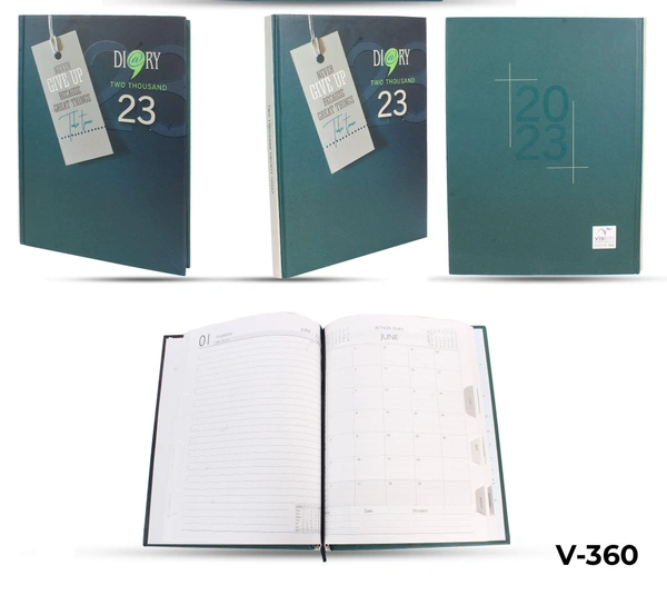 V-360 Diary 2023 B5 Nescafe 1 dt Cut spl m/c