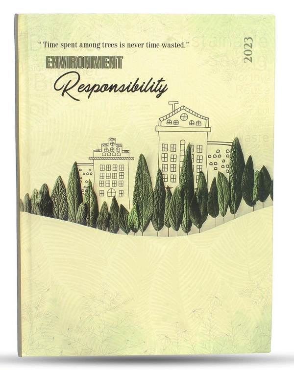 V-339 Diary 2023 A5 Green 1dt Diary