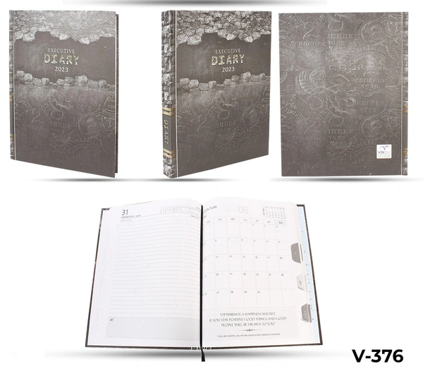 V-376 Diary 2023 B5 Nescafe 1 dt White Corporate 122