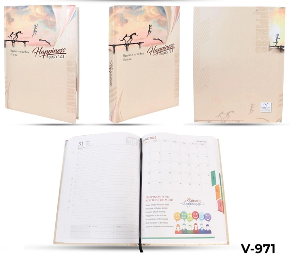 V-971 Diary 2023 B5 Happiness Diary