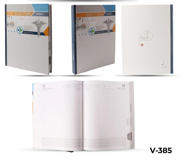 V-385 Diary 2023 B5 Nescafe 1dt Corp Doctor Diary