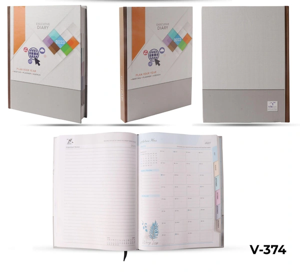 V-374 Diary 2023 B5 Nescafe 1dt Multicolor spl