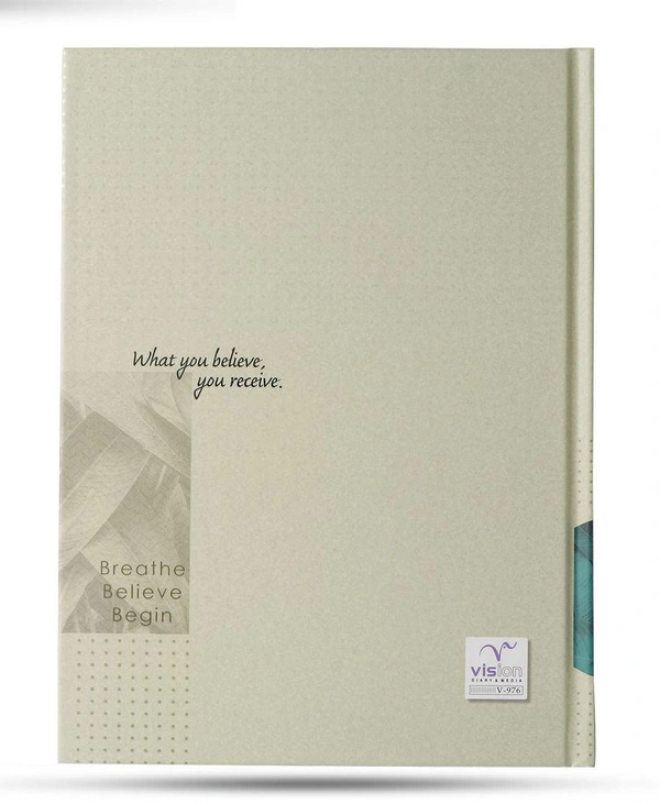 V-976 Diary 2023 B5 Breathe Believe Begin Diary