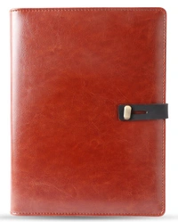 V-5 Diary Folder with 8000 mAh Power Bank and Phone Stand W/Exclusive Box